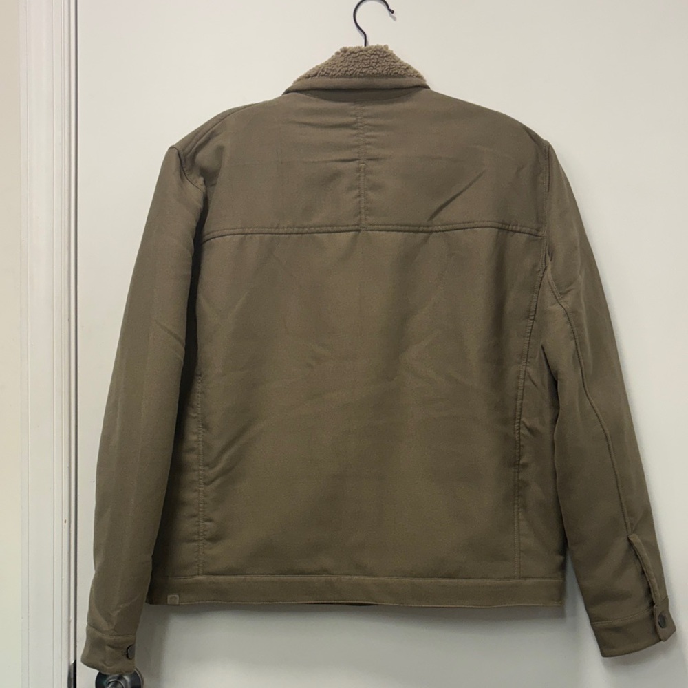 LULULEMON ATHLETICA TAN SHERPA-COLLAR JACKET - Picture 3 of 15